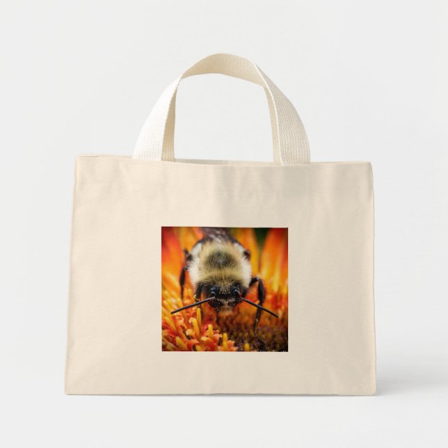Pollinator  mini tote bag (Front)