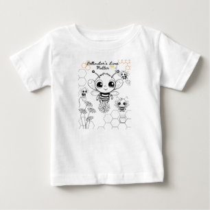 Pollinator's Lives Matter Baby T-Shirt