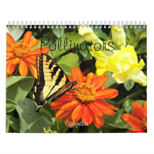 Pollinators Nature Photography Calendar
