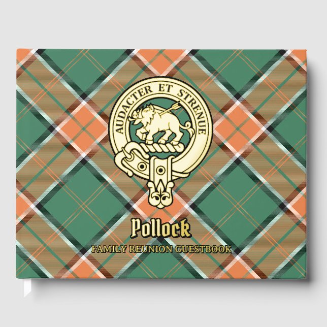 Pollock Family Reunion Guest Book (Front)