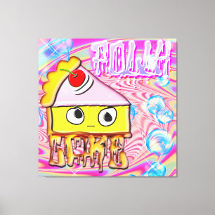 Polly Cake - Tortina - Canvas Print