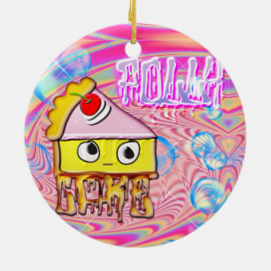 polly cake tortina Low-Top Sneakers - Ceramic Ornament