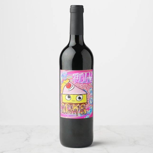 Polly Cake - Tortina - Wine Label (Front)
