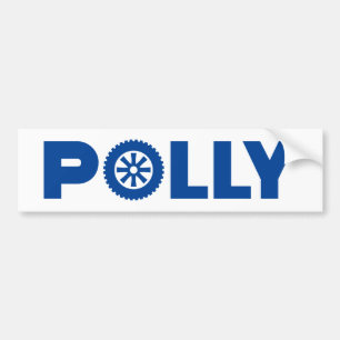 Polly Petrol Head Bumper Sticker
