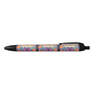 POLLY PLUM chow Black Ink Pen