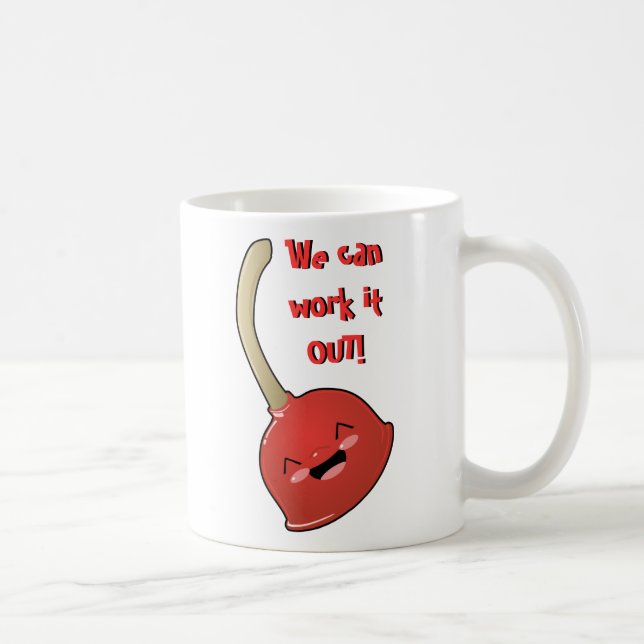 Polly Plunger Mug (Right)