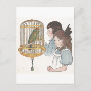 Polly the Parrot Postcard