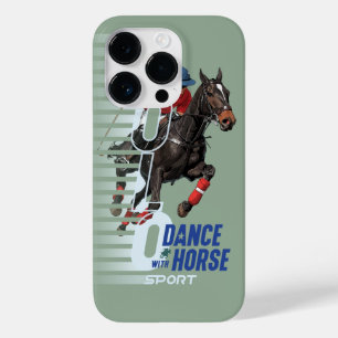Polo Championship Equestrian Rider Dance w/ Horse Case-Mate iPhone 14 Pro Case