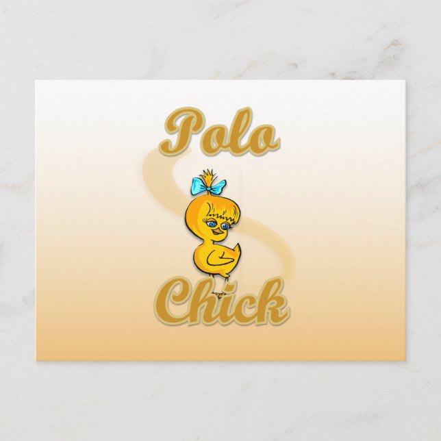 Polo Chick Postcard (Front)