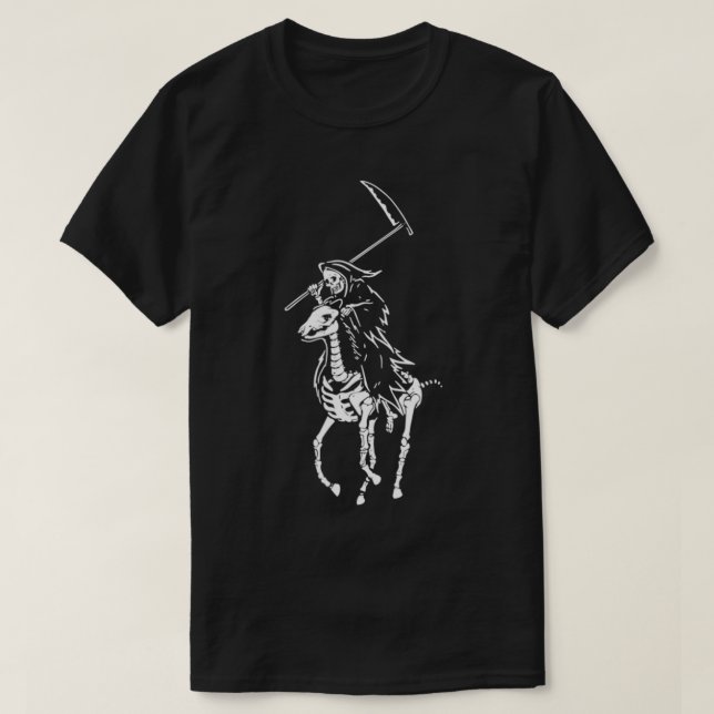 Polo Grim Reaper Vintage toddler birthday  (Design Front)