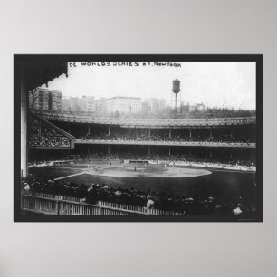 Polo Grounds Series Baseball 1913 Poster