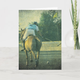 Polo Horse Card