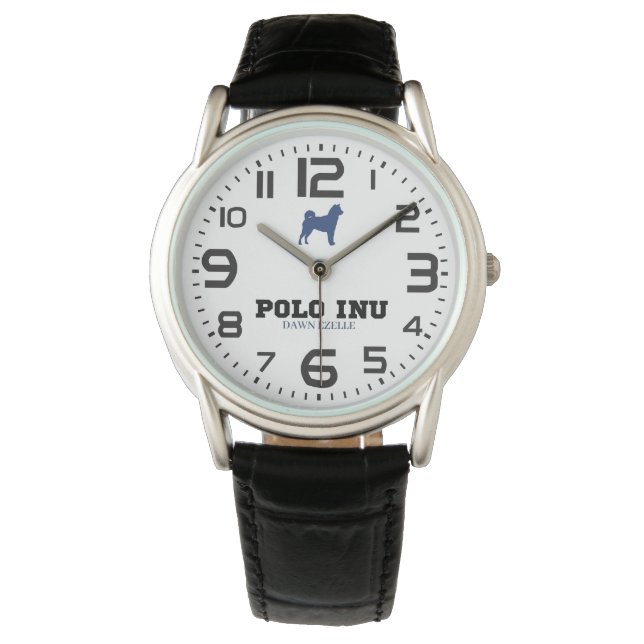 POLO INU MENS SPORTS WATCH (Front)