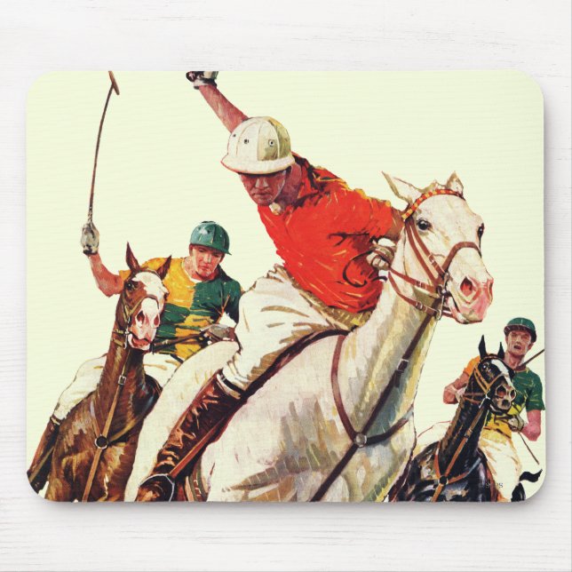 Polo Match Mouse Pad (Front)