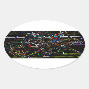 Polo Oval Sticker
