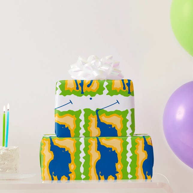 Polo Player Wrapping Paper (Creator Uploaded)