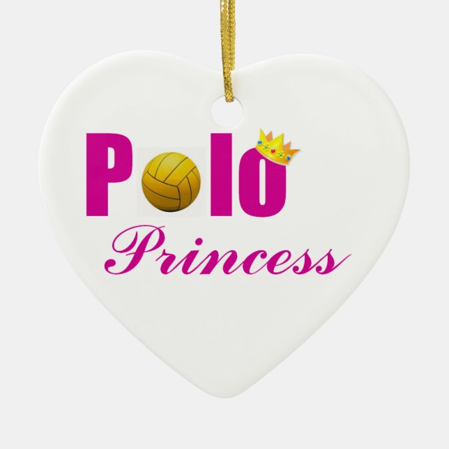 Polo Princess Ornament (Front)
