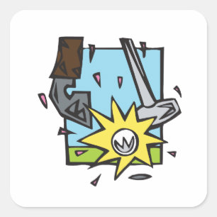 Polo Square Sticker