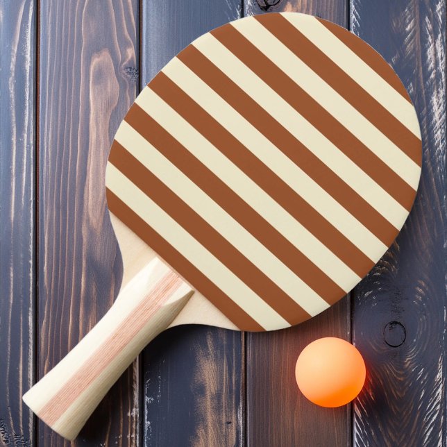 Polo Striped Desert Sun Colour Ping Pong Paddle (Creator Uploaded)