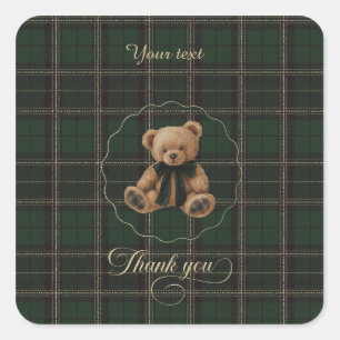 Polo Teddy Bear Sticker