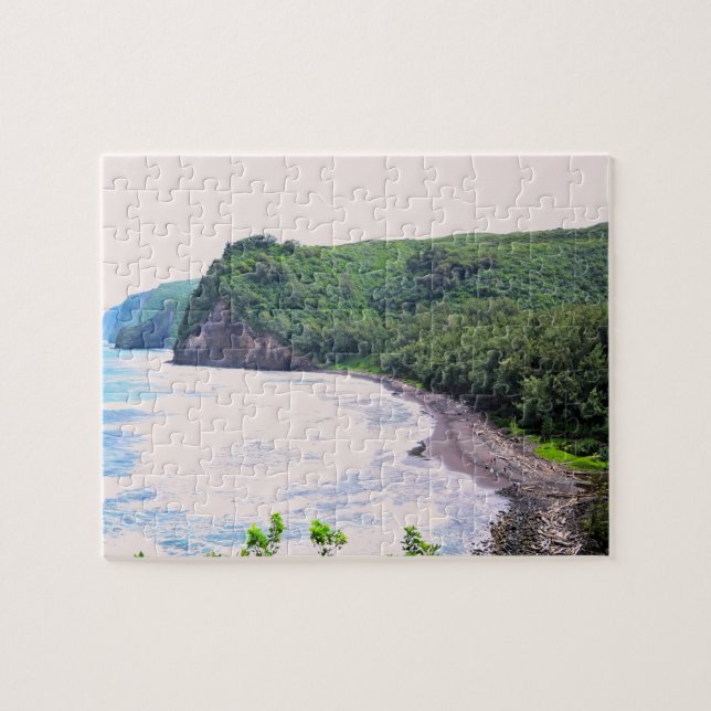 Pololu Beach Hawaii - 8x10 - 110 pcs. Jigsaw Puzzle (Horizontal)