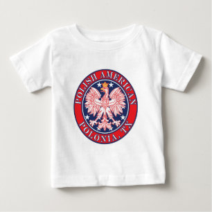 Polonia Texas Polish American Eagle Baby T-Shirt