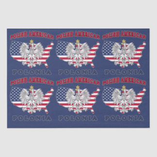 Polonia Texas Polish American Tissue Paper