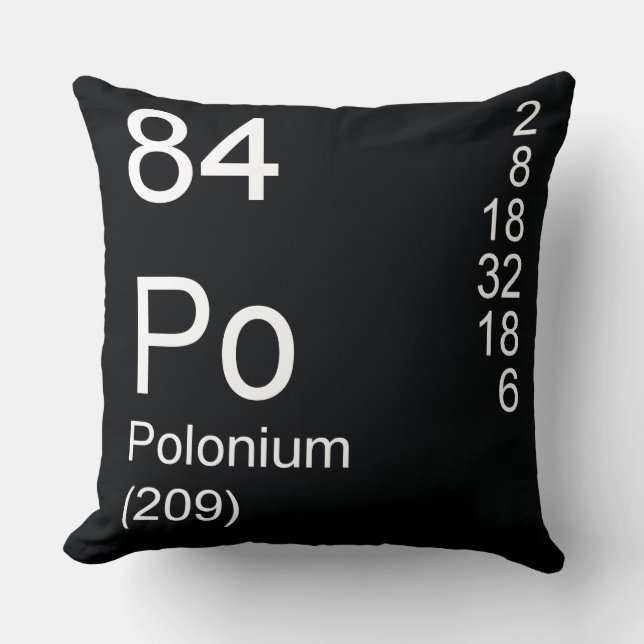 Polonium Cushion (Front)