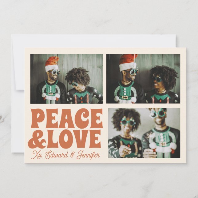 poloraid photo Merry Xmas Cute Funny Christmas  Card (Front)