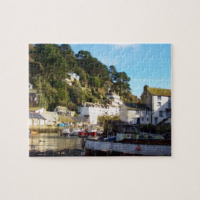 Polperro Cornwall England Jigsaw Puzzle (Horizontal)