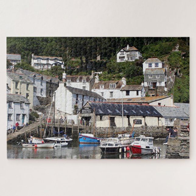 Polperro, Cornwall, England Jigsaw Puzzle (Horizontal)
