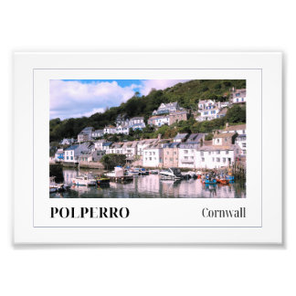 Polperro Harbor, Cornwall Photo Print