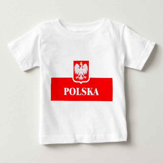 Polska 1 baby T-Shirt (Front)