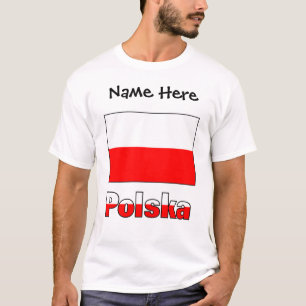 Polska and Polish Flag T-Shirt