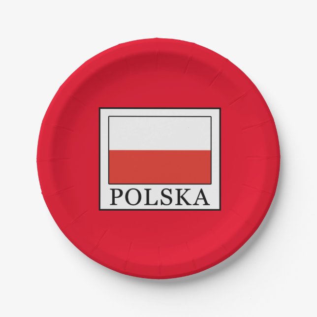 Polska Paper Plate (Front)