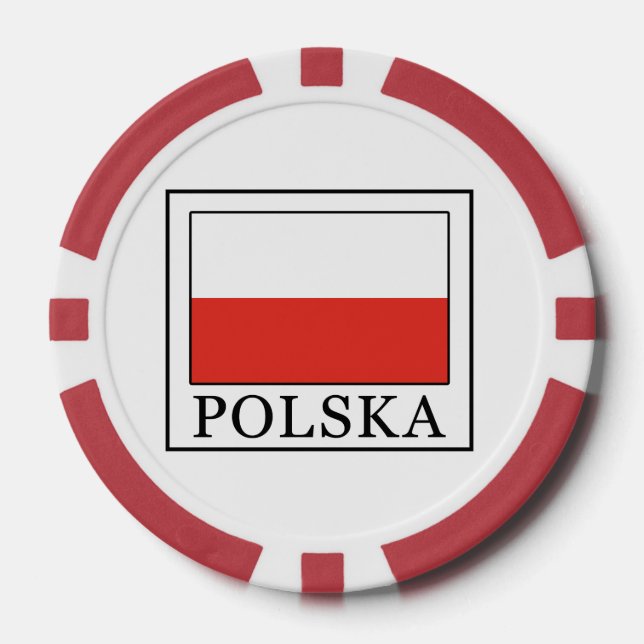 Polska Poker Chips (Front)