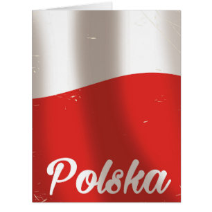 Polska, Poland vintage travel poster