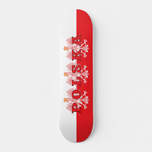 Polska Red Eagles Skateboard