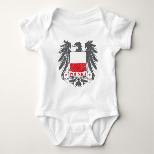 Polska Shield Baby Bodysuit