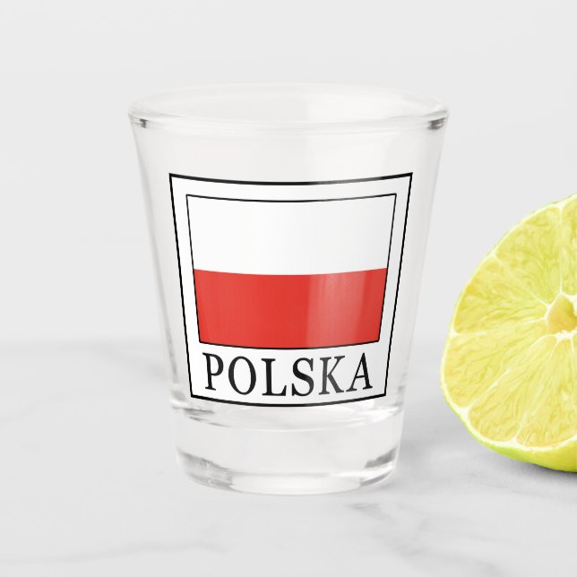Polska Shot Glass (Front)
