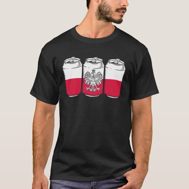 Polska Soccer Poland Flag Polish Football Polish B T-Shirt (Front)