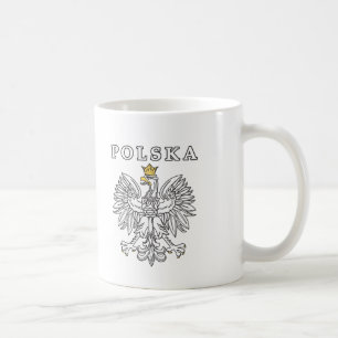 Polska With Polish Eagle Coffee Mug