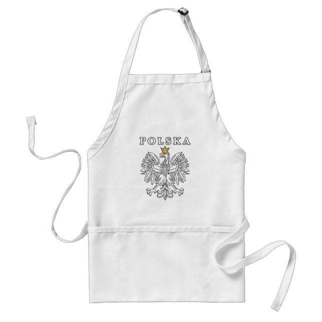 Polska With Polish Eagle Standard Apron (Front)