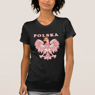 Polska With Red Polish Eagle T-Shirt