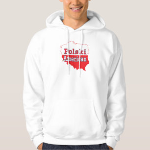 Polski American Map Hoodie
