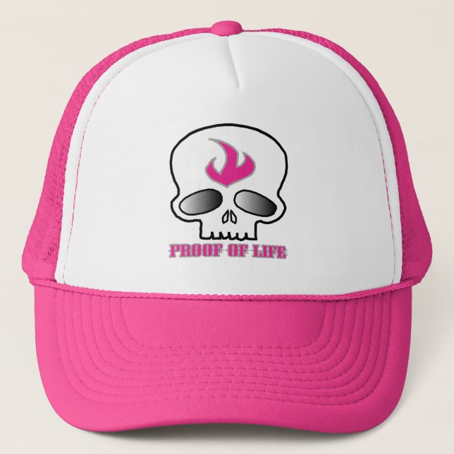POLSKULLpink HAT (Front)