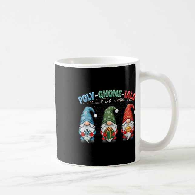 Poly-gnome-ials Algebra Teacher Calculus Funny Mat Coffee Mug (Right)