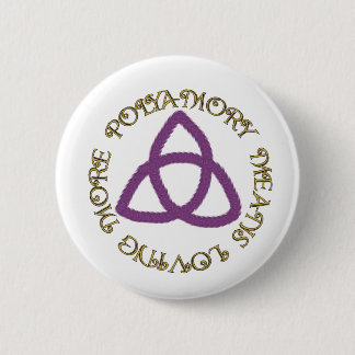 Poly Trinity 6 Cm Round Badge