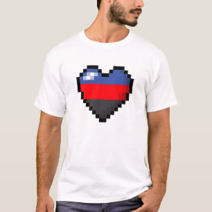 Polyamorous Pixel Heart T-Shirt