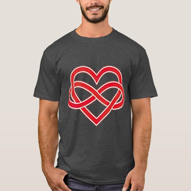 Polyamorous Pride Symbol T-Shirt (Front)